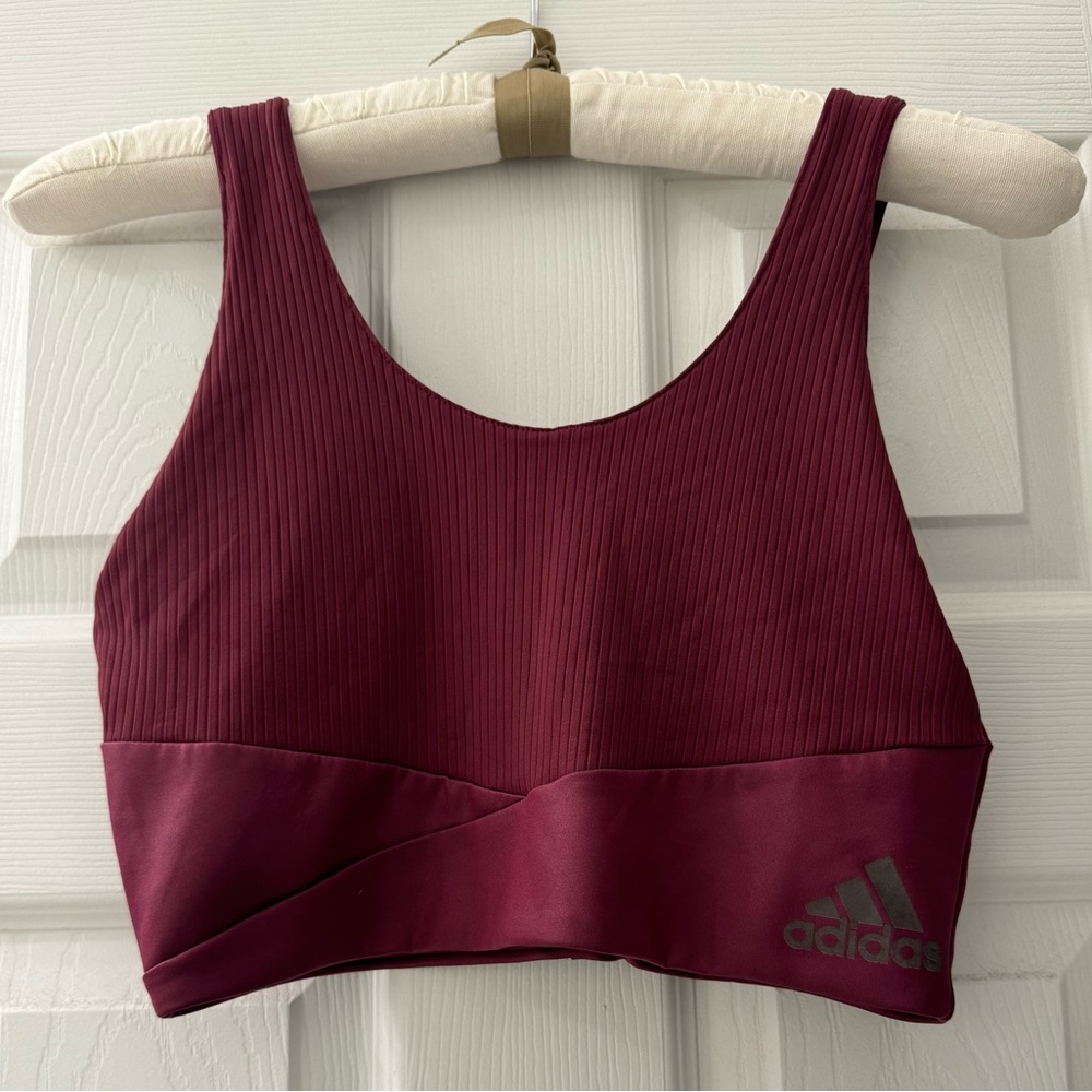 Adidas x Zoe Saldana AEROREADY Shine Sports Bra SZ Medium